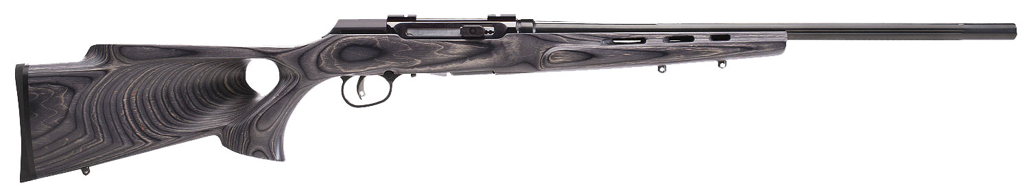 Savage A22 Target Semi-Auto Rimfire Rifle 47215, 22 LR, 22", Brown Laminate Stock, Black Finish, 10 Rds