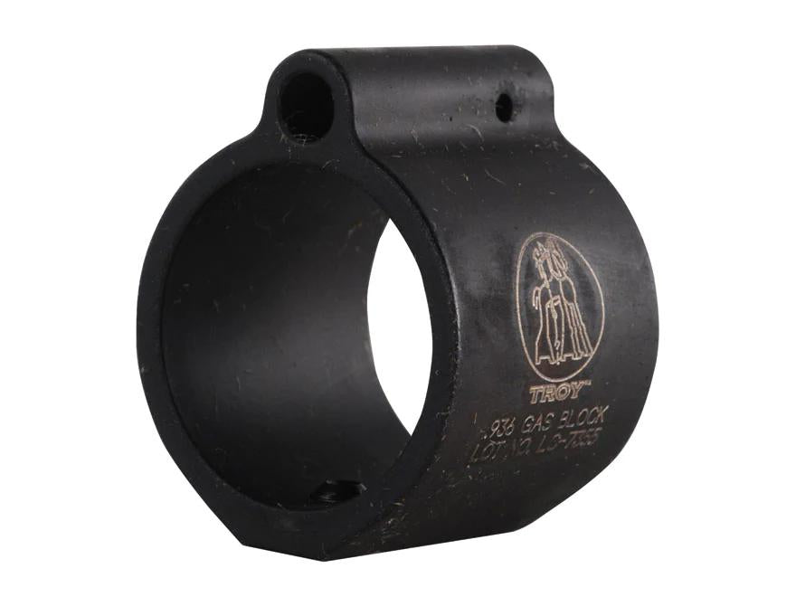 Troy .936 Bull Barrel Low Profile Gas Block 4140 Steel Manganese Phosphate