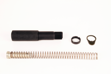 LBE Unlimited Pistol Buffer Kit Anodized Black - PBUFKT-BLK