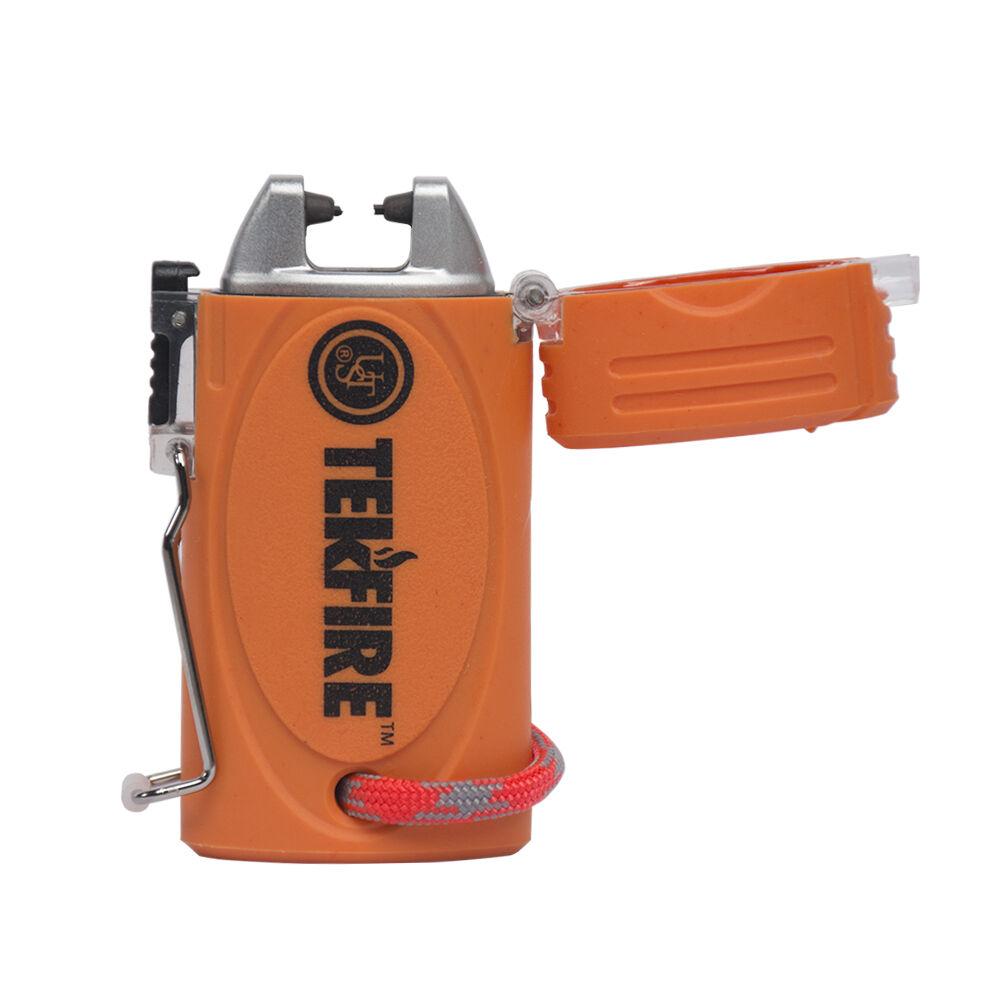 UST TekFire Fuel-Free PRO Lighter Lithium Ion USB Rechargeable with ParaTinder