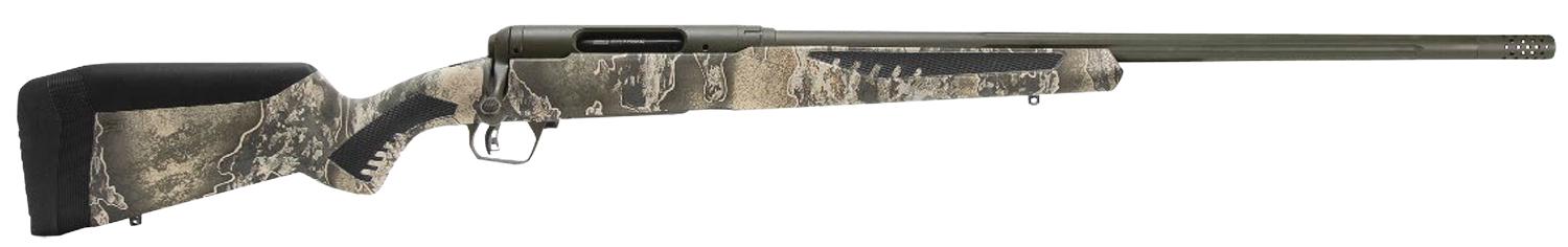 Savage Arms Timberline Bolt Action Rifle 57742, 7mm-08 Rem, 22", OD Green Cerakote, Realtree Excape Finish, 4 Rds