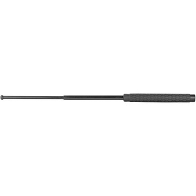 PS Products Expandable Baton - 26" Length, Rubber Handle, Black