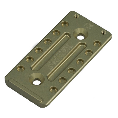 Q LLC Q-Sert Arca Swiss Mount Adapter Plate Clear Anodized - ACC-ARCA-QSERTPLATE