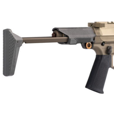 Q LLC Honey Badger Stock Assembly Gray PDW - ACC-HB-STOCK-ASSEMBLY