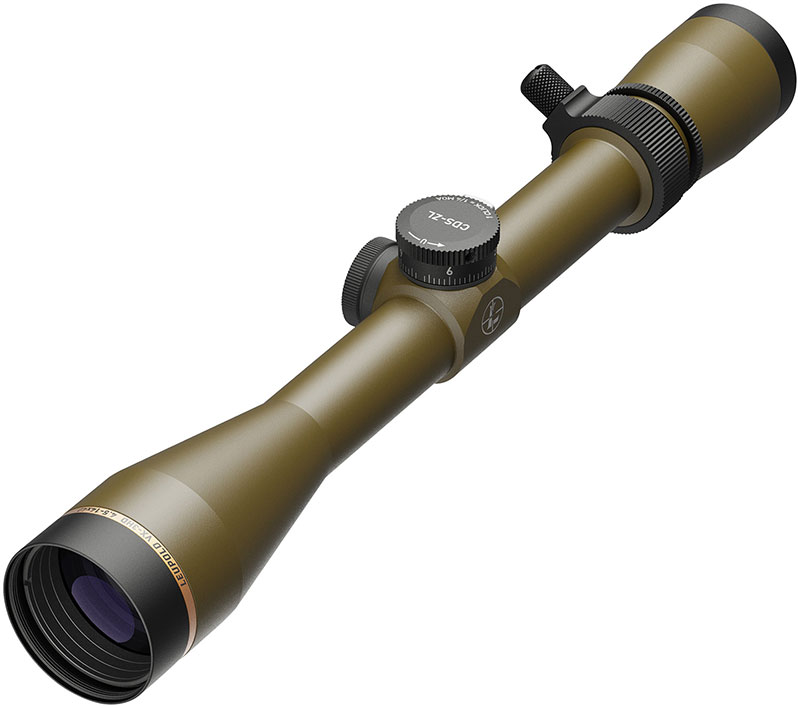 Leupold VX-3HD CDS-ZL Rifle Scope 180621, 4.5-14x, 40mm Obj, 1" Tube, Burnt Bronze, Wind=Plex Reticle