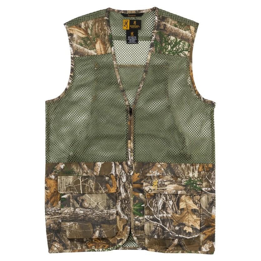 Browning Upland Dove Mesh Hunting Vest RTE Size XL