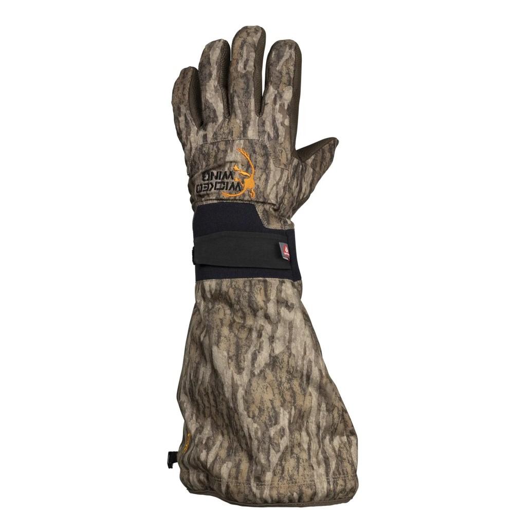 Browning Mossy Oak Bottomland Waterproof Decoy Gauntlet Glove XL