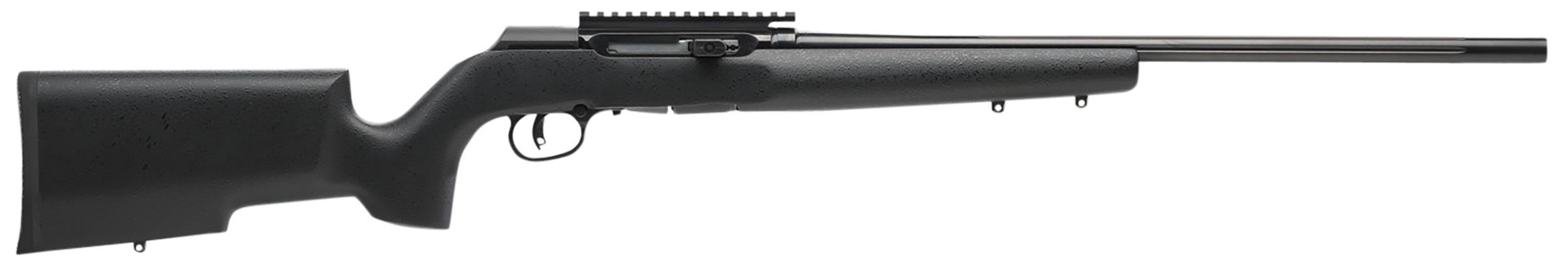Savage A22 Pro Varmint Rimfire Rifle 47222, 22 Win Mag, 22", Bolt Action, Black Wood Stock, Black Finish, 10 Rds