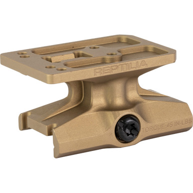 Reptilia AEMS DOT Mount - 1.93" Optical Axis Height, Compatible with Holosun AEMS, Flat Dark Earth Anodized Finish