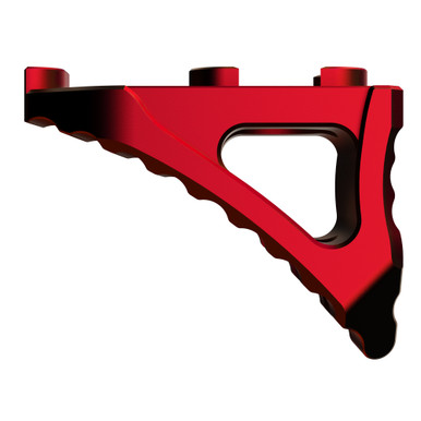Rise Armament M-LOK Micro Handstop - Fits M-LOK Attachments, Red Anodized Aluminum