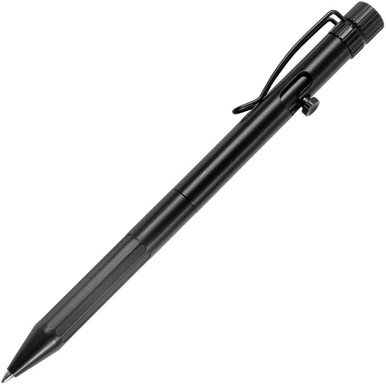 Rite in the Rain Bolt-Action Pen - All-Weather Readiness, Bolt Action Clicker, Black