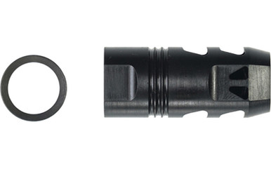 CMMG ZEROED Muzzle Brake - 308 Winchester, 5/8x24", Black, Includes Crush Washer