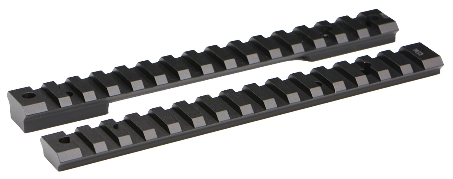 Warne 7650M Mountain Tech Howa/Vanguard Short Action Black Hard Coat Anodized