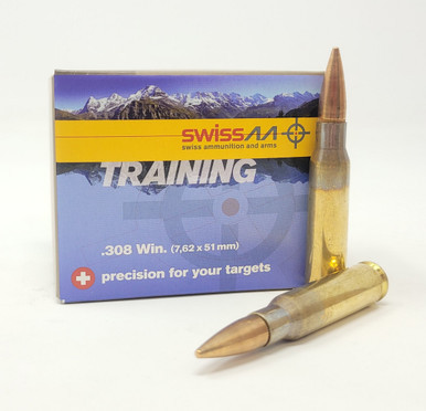 Saltech 308 Win Ammunition ST308147FMJ 147 Grain Full Metal Jacket CASE 500 Rounds