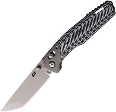 Schrade Alpha Class Truix Pivot Lock Folding Knife - 3.5" S35VN Bead Blast Tanto Blade, Gray/Black G10 Handles - 1136250