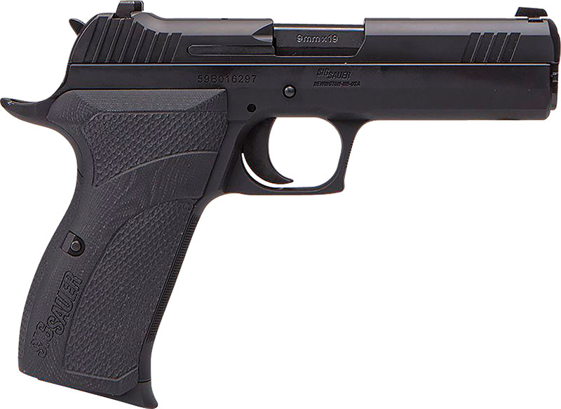Sig P210 Carry Pistol 210CA9BSS, 9MM, 4.1 in, Black G-10 Grips, Black Nitron Finish, 8 Rd, Night Sights