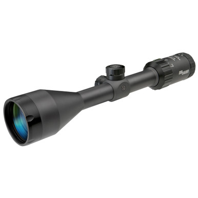 Sig Sauer WHISKEY3 3-9X50mm Rifle Scope - BDC-1 Quadplex Reticle, 1" Main Tube, 0.25 MOA, Black