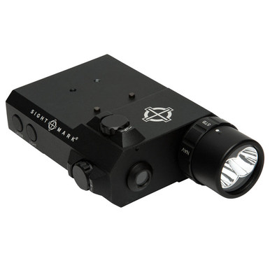 Sightmark LoPro Combo Light (Visible and IR) and Green Laser - Black