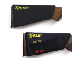SME Stock Riser with Shell Loops - Black Neoprene