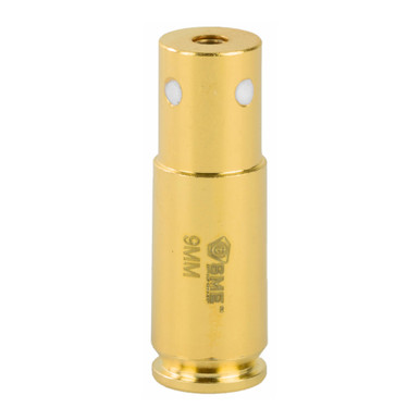 SME Sight-Rite 9mm In-Chamber Laser Boresighter Brass - XSI-BL-9MM