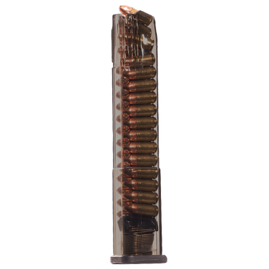 ETS Group S&W M&P 9mm 30rd Carbon Smoke Magazine - High Capacity Polymer Mag for M&P9 Full Size & Compact