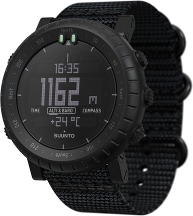 Suunto CORE Alpha Stealth Watch - A Tacitcal Watch for All-Around Use