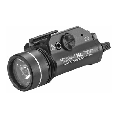 Streamlight TLR-1 HL Tactical Weapon Light - 1000 Lumens, Strobe, Black