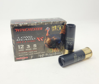 Winchester 12 Gauge Ammunition Long Beard XR STLB1235N 3" #5 Shot 1-3/4oz 1200fps 10 Rounds