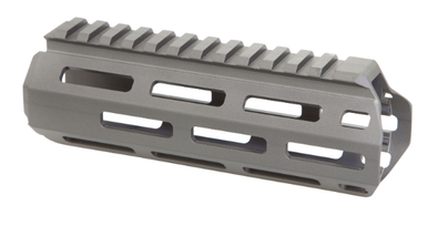 Q LLC Honey Badger 6" M-LOK Handguard - Fits Honey Badger/AR Upper Receivers, Gray Anodized Finish, Q Barrel Nut and Hardware NOT Included