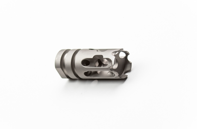 2A Armament T3 Titanium Compensator - 556NATO, 1/2 X 28 TPI, Bead Blasted 6AL-4V Titanium