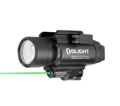 Olight BALDR Pro Tactical Weapon Light and Green Laser - Black Anodized Finish