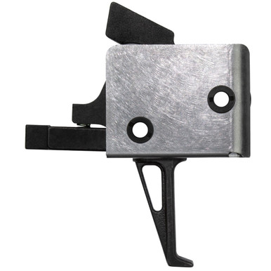CMC Triggers Drop-In AR15/10 Single Stage Trigger - Flat Trigger, Black, 6.5lbs