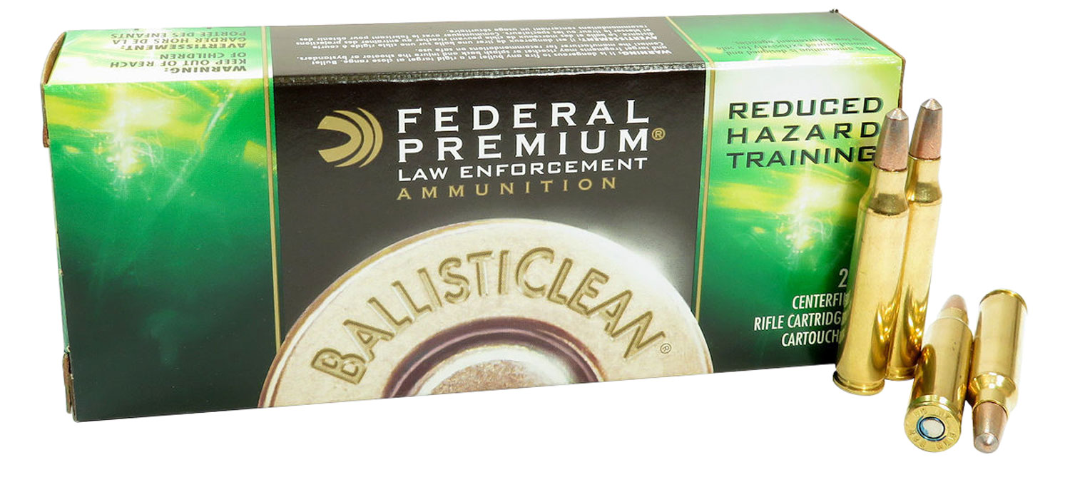 Federal BallistiClean Rifle Ammunition BC223NT5, 223 Remingtonm, Lead Free Frangible, 42 gr, 3450 fps, 20 Rd/Bx