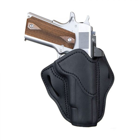 1791 Gunleather Optic Ready Belt Holster, Stealth Black, Right Hand, Size 1S (ORBH1SSBLR)