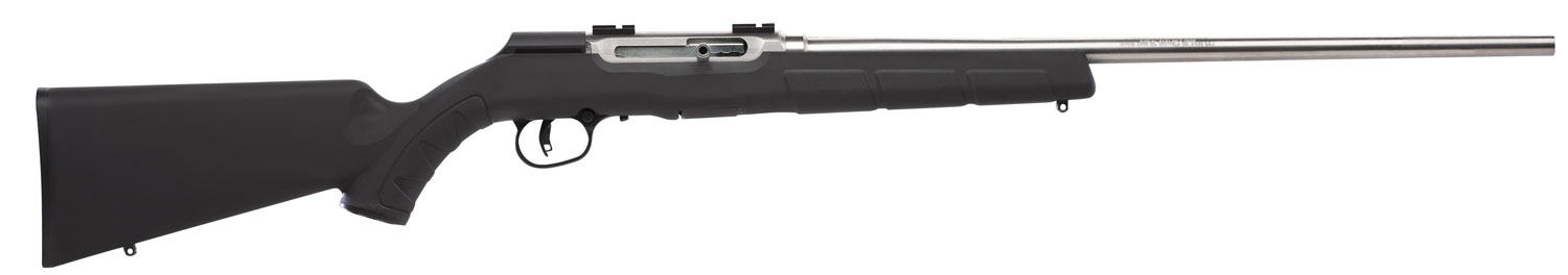 Savage A22 FSS Semi-Auto Rimfire Rifle 47216, 22 LR, 22", Black Synthetic Stock, Matte Stainless Finish, 10 Rds