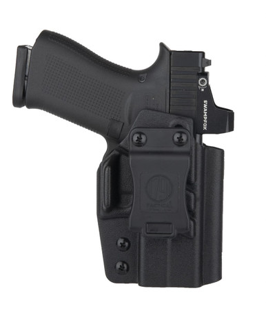 1791 Tactical IWB Kydex Holster - Fits Glock 43X MOS, Right Hand, Black Kydex