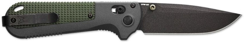 Benchmade Redoubt Knife w/Plain Edge Drop Point Blade (430BK)