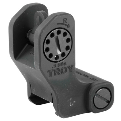 Troy Industries Fixed Rear Sight - Picatinny, Black Finish