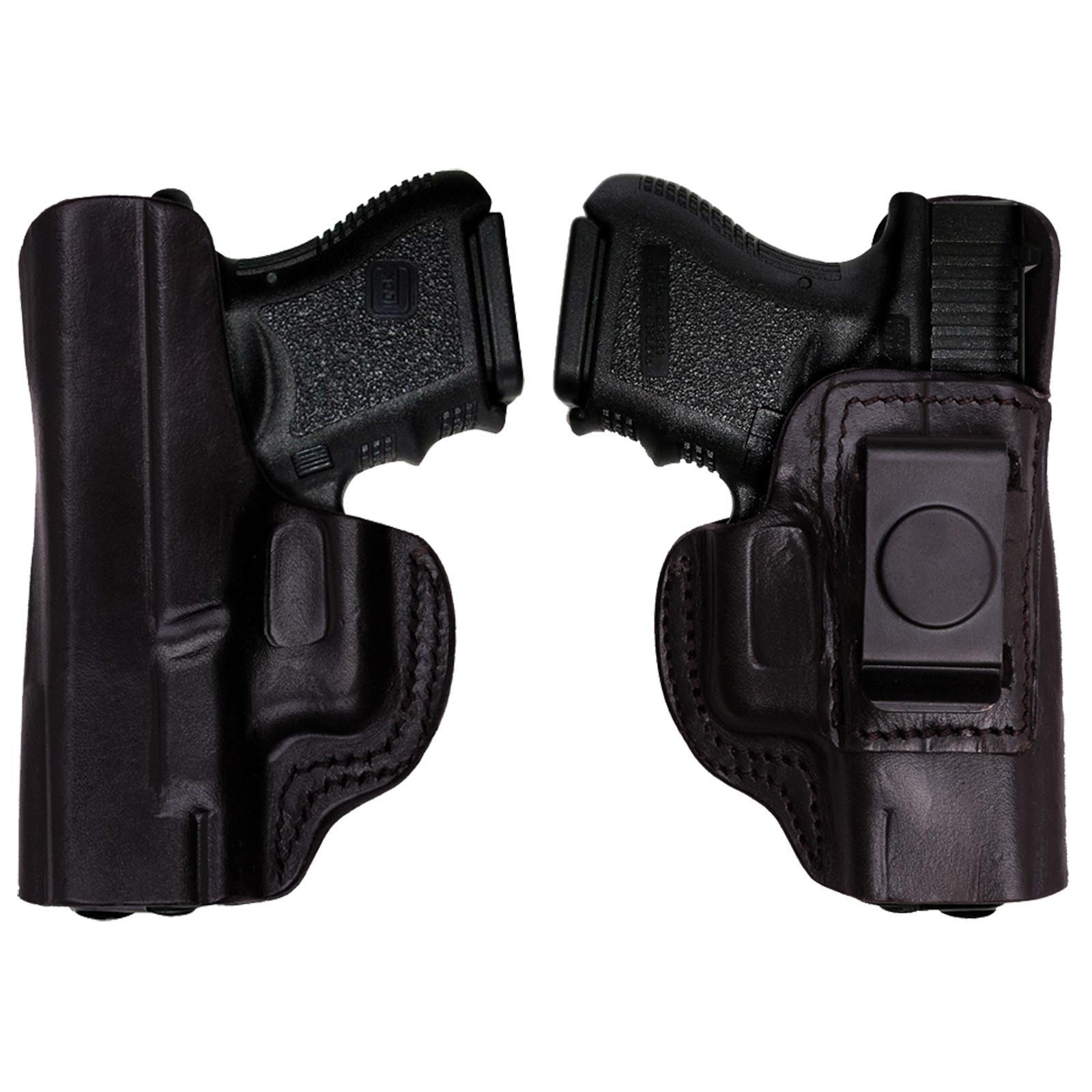 Tagua S&W J-Frame 2-1/8" Inside the Pants Leather Holster, Black RH