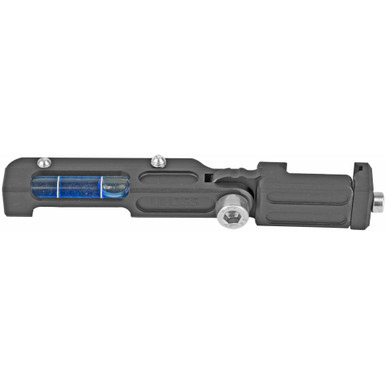 Ulfhednar Side Mounted Bubble Level with D.O.P.E Card, Black, Fits Picatinny