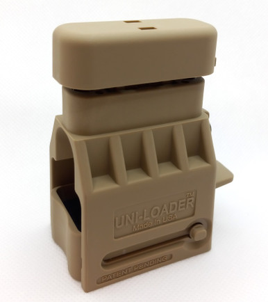 Uni-Loader Universal Rifle Magazine Loader and Unloader ULV1-RTL-FDE FDE