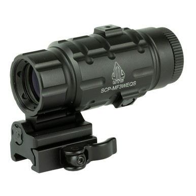 UTG 3X Magnifier with Flip-to-Side QD Mount - SCP-MF3WEQS