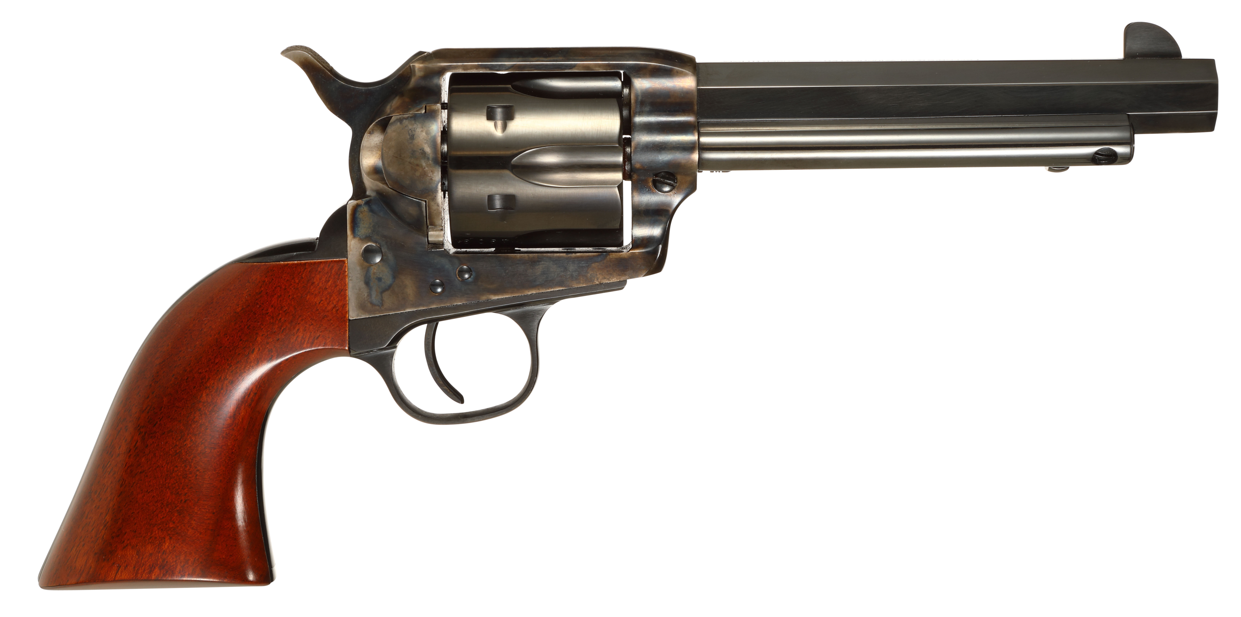 Taylors Cattleman Drifter Revolver 556102, 45 Colt (LC), 5.50", Walnut Grip, Blued Finish, 6 Rd