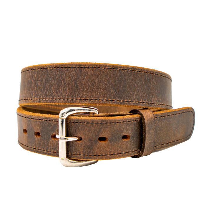Versacarry Rancher Water Buffalo Leather Carry Belt Brown 42"