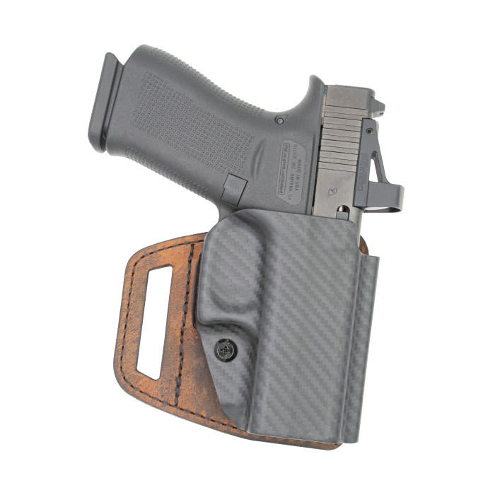 Versacarry V-Slide Right Hand OWB Holster Sig Sauer P365 Macro Brown
