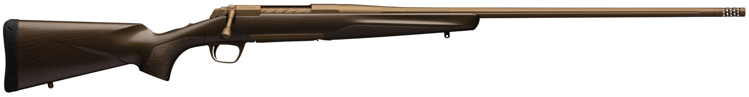Browning X-Bolt Pro Rifle 035418295, 30 Nosler, 26", Carbon Fiber Stock, Burnt Bronze Cerakote Finish, 3 Rds