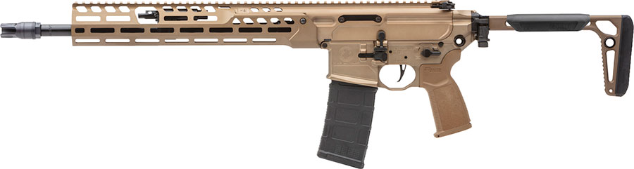 Sig Sauer MCX SPEAR-LT RMCX-556N-16B-LT, 223 Rem/5.56 NATO, 16", Folding Stock, Coyote Finish, 30 Rds