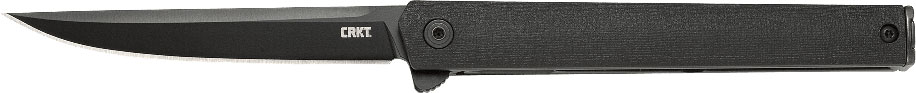 Columbia River CEO Flipper Blackout w/Plain Edge & Glass Reinforced Nylon Handle (7097K)