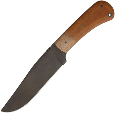 Winkler Knives Field Knife Tan Micarta - 5.75" 80CrV2 Blade, Tan Micarta Handles, Leather Belt Sheath