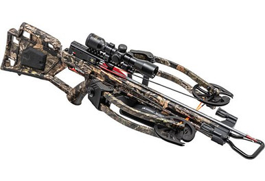 Wicked Ridge RDX 400 Crossbow Kit - Rope Sled, Multi-Linescope, 400FPS, Mossy Oak Break-Up Country - WR190605534